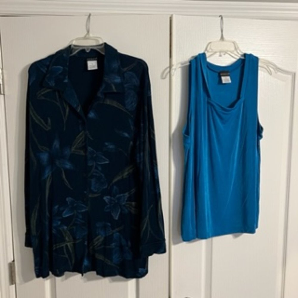 Citiknit Women's Jacket & Top 1X